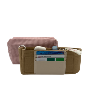 BagBestie - bagorganizer met tasje roze